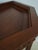 Maitland Smith Attributed Georgian Mahogany Curio Cabinet For Sale - Image 17 of 18