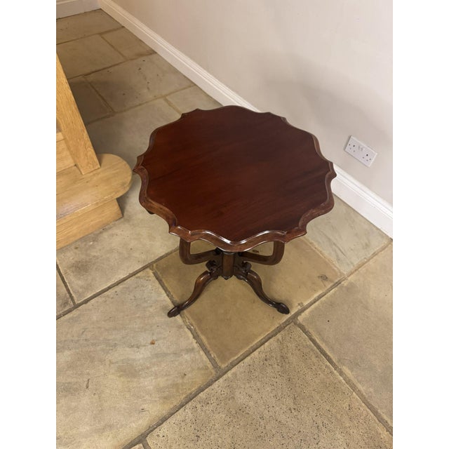 Antique Edwardian Mahogany Occasional Table, 1900 For Sale - Image 4 of 7