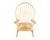 A "Peacock" chair designed by Danish designer Hans Wegner (1914-2007) for the Danish furniture company, Johannes Hansen....
