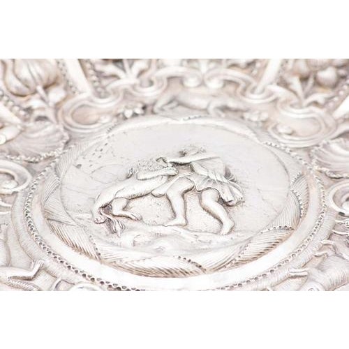 Circular Shaped Apparatus Salver For Sale - Image 4 of 5