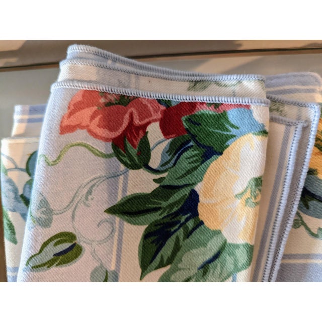 Contemporary Contemporary Laura Ashley Style 3 Sets Table Mats and Napkins For Sale - Image 3 of 5