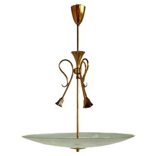 Mid-Century Italian Pendant Lamp, 1950s For Sale