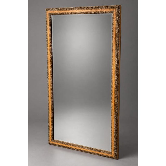 Rustic Bark Wood Framed Wall Mirror For Sale - Image 5 of 5