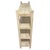 Antique White French Whitewashed Pine Bookcase For Sale - Image 8 of 16