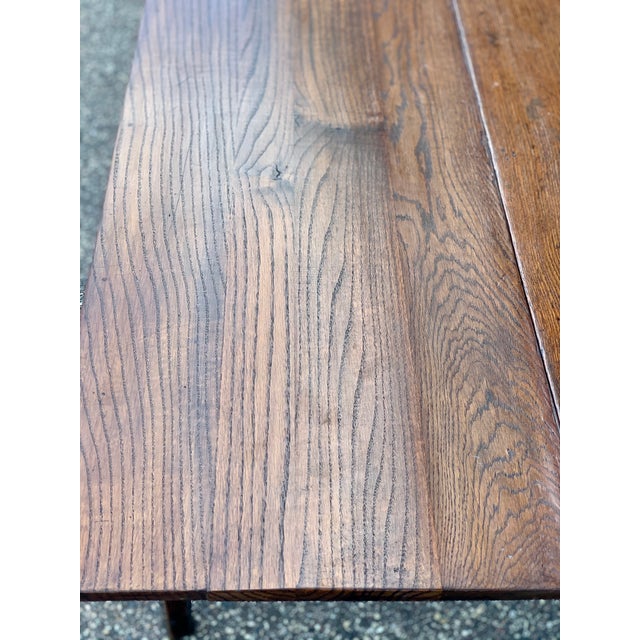 Brown Early 19th Century English DropLeaf Gate Leg Table For Sale - Image 8 of 10