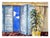The Patio's Open Door, Original Watercolor Painting, Signed Open door by Doris Ann Warner (American, 1925-2010). Doris...