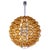 Ballroom Chandelier with Handcrafted Amber Glass Balls, Germany, 1960s For Sale - Image 13 of 13