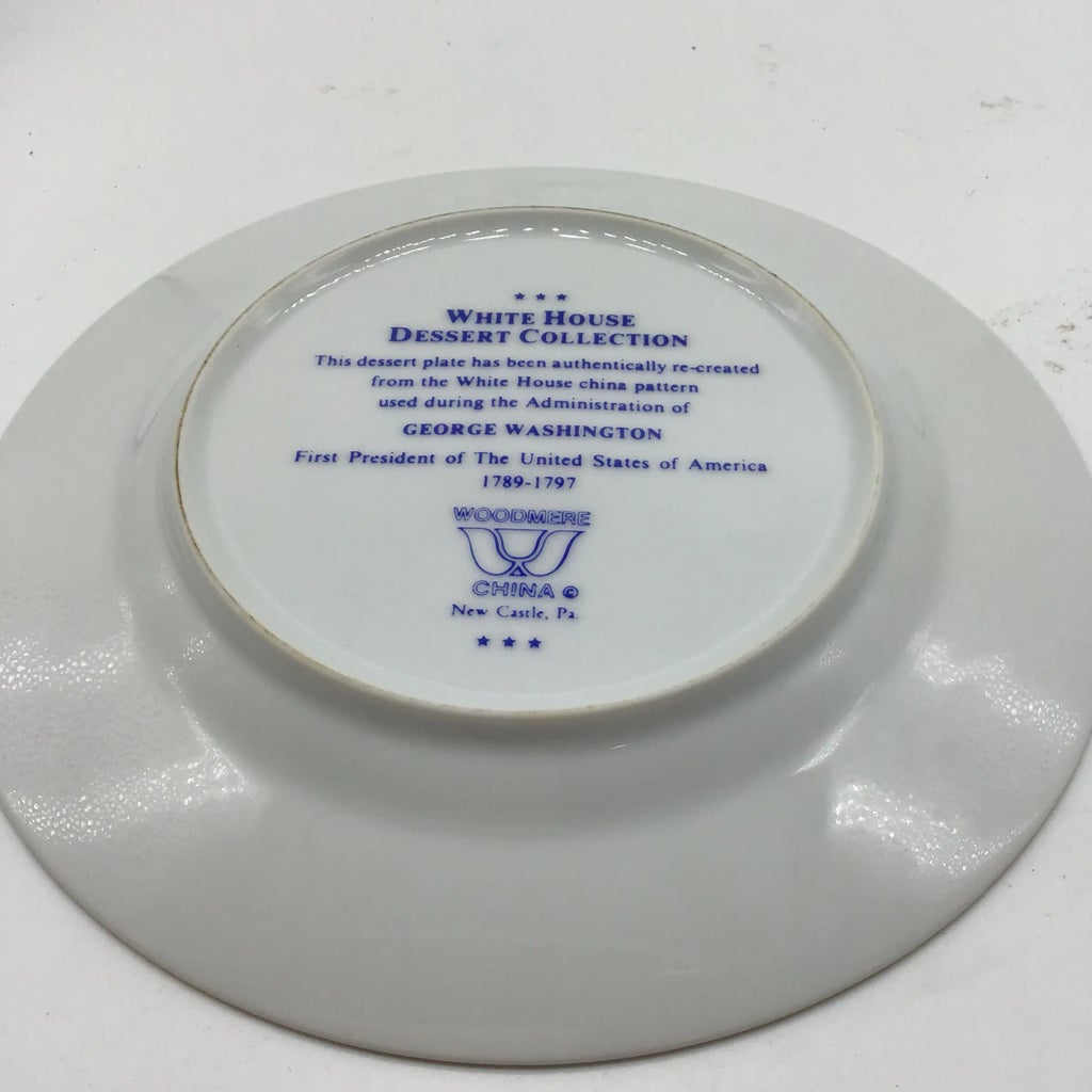 1960s White House Dessert Collection Woodmere China Co White House 