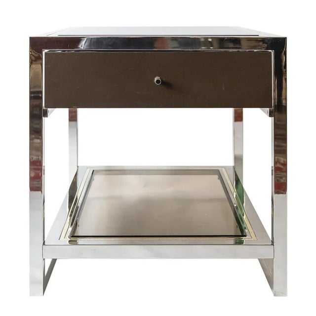 Mid-Century Italian Nightstands, Set of 2 For Sale - Image 10 of 11
