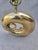 1970s Vintage Solid Brass Swirl Lamp For Sale - Image 5 of 11