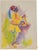 Modern Mino Maccari, The Arab, Watercolor on Paper, 1930s For Sale - Image 3 of 3