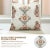 The Vanshika Mohini cushion cover exudes grace and charm with its hand block printed design, blending classic motifs with...