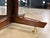1960s Round Side Table in Brazilian Rosewood With Brass Feet, Brazil, 1950s For Sale - Image 5 of 13