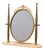 Italian Brass Vanity Mirror, 1950s For Sale