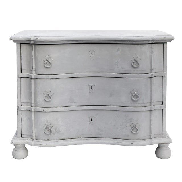 Painted 19th Cen. Antique Dresser For Sale - Image 4 of 12