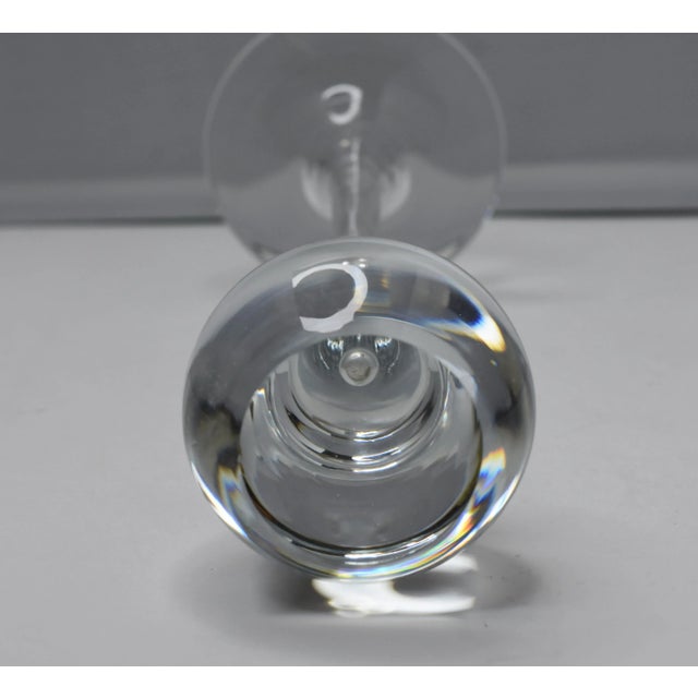 1960s Mid-Century Modern Kjell Engman Kosta Boda Bottle Neck Trumpet Bud Vase For Sale In Palm Springs - Image 6 of 7