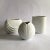 1970s Rosenthal Studio Line by Uta Feyl, Porcelain Curved Geometric Bisque Vase For Sale In New York - Image 6 of 6