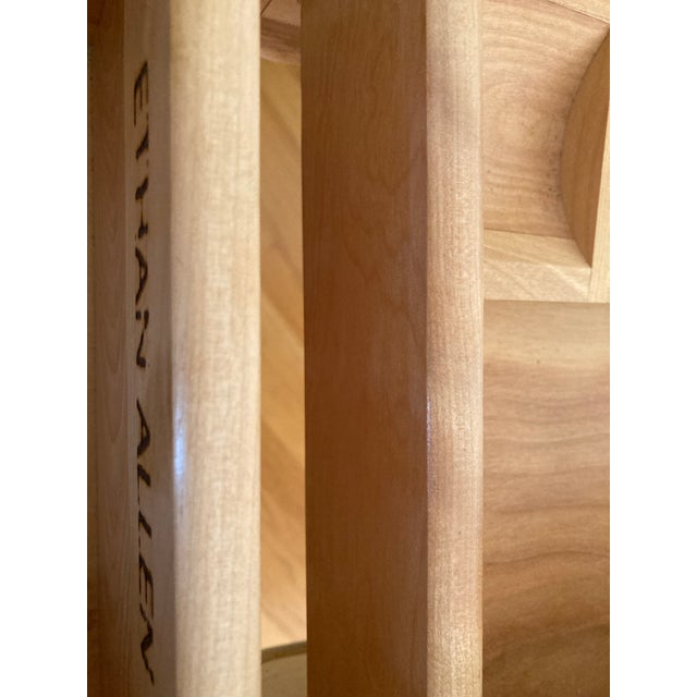 Cerise French Country Birchwood Large Desk For Sale - Image 8 of 17