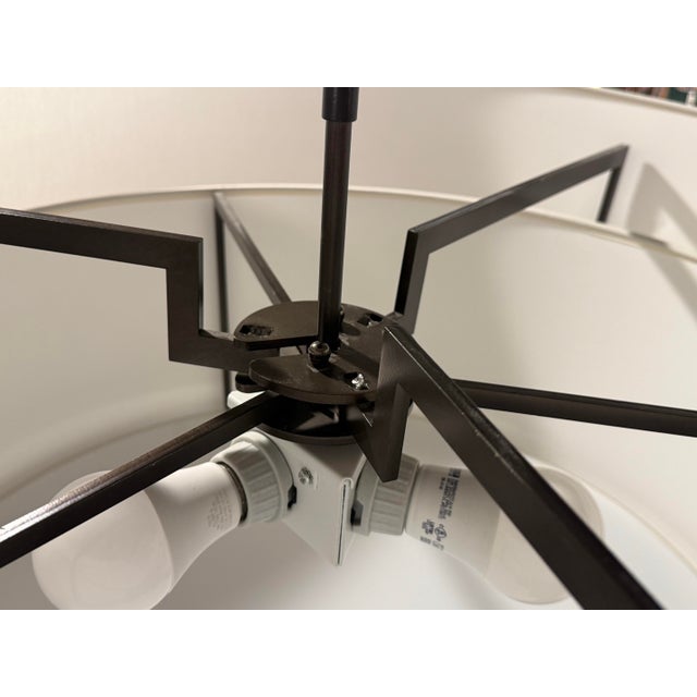 Hubbardton Forge Exos Double Shade Semi-Flushmount For Sale - Image 10 of 12