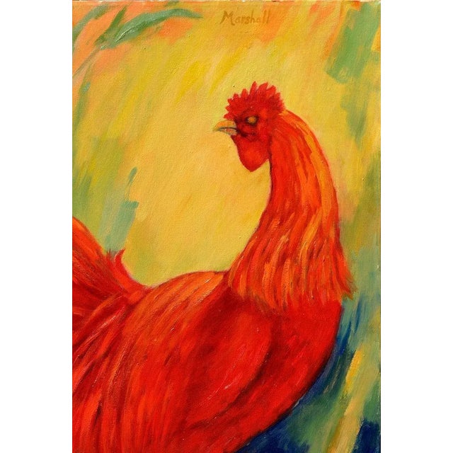 Impressionist Sophie D. Marshall Some Chick by Sophie Marshall 1993 For Sale - Image 3 of 5