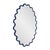 Kenneth Ludwig Chicago Cloud Mirror Navy For Sale - Image 4 of 11