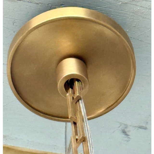 Contemporary Barbara Barry Collection for Baker Furniture Modern Enlightened Chandelier For Sale - Image 11 of 12