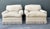 Hollywood Regency Vintage Jack Phillips Overstuffed Lounge Chairs With Bullion Trim - A Pair For Sale - Image 3 of 12