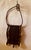 African 1920s Tuareg Leather Brass African Talisman Wall Hanging For Sale - Image 3 of 6
