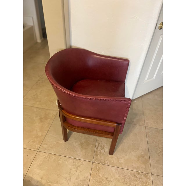 Mid-Century Modern Late 20th Century Mid Century Lounge Chair in the Style of Mogens Koch For Sale - Image 3 of 12