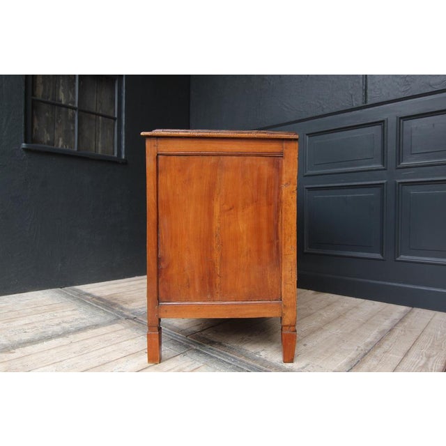 Early 19th Century Louis XVI Style Cherrywood Chest of Drawers For Sale - Image 5 of 18