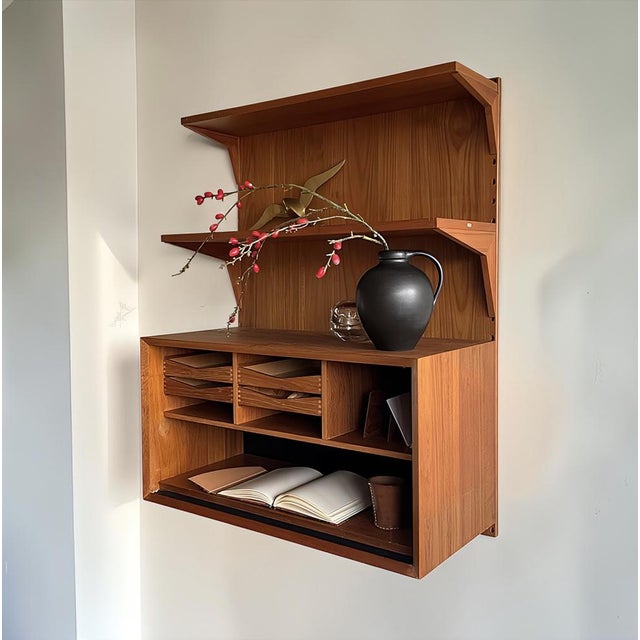 Wood Mid-Century Teak Royal-System Shelving Unit by Poul Cadovius, Denmark, 1960s, Set of 8 For Sale - Image 7 of 18