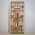 Airy Mid-Century room divider made of laminated wood in a light brown tone, designed by Ludvík Volák for Dřevopodnik...