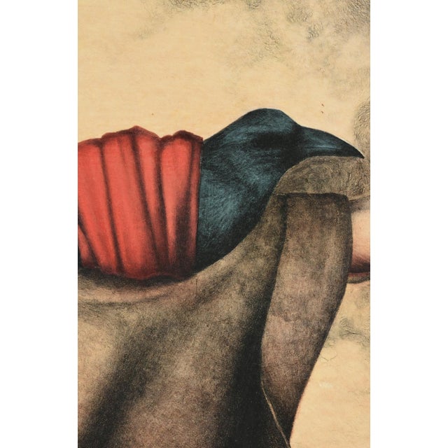 Frank Howell "Lakota Messengers" 1982 Original Lithograph, Signed Artist's Proof For Sale - Image 4 of 10