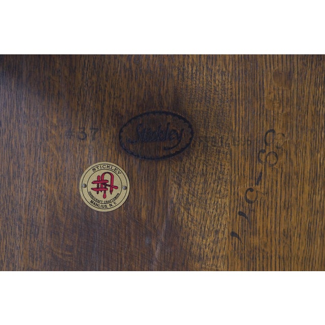 Stickley Mission Oak Tile Top Lamp Table For Sale - Image 14 of 14