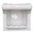 Vintage Recessed White Ceramic Bathroom Soap Dish With Handle For Sale
