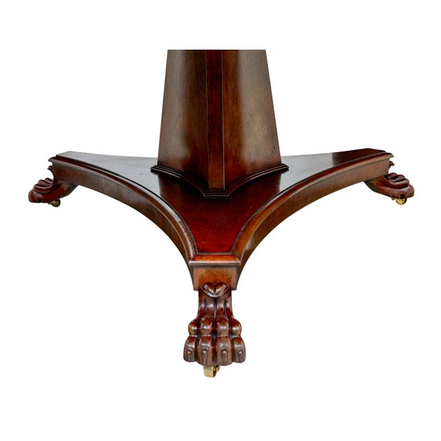 Brown Large 20th Century Pollard Oak Dining Table, 1990 For Sale - Image 8 of 9