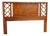Vintage Faux Bamboo Aloha Full Headboard Attributed to Thomasville For Sale