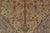 Hand-knotted in silk, circa 1920-1929, this rare 4x6 antique Persian Qum rug highlights a breathtaking tree of life and...