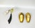 1950s Brass, Yellow, Beige and Black Wall Lamp Set from Gebrüder Cosack, 1950s, Set of 8 For Sale - Image 5 of 18