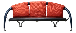 Postmodern Axale Sofa by Andrea Branzi for Cassina, 1988