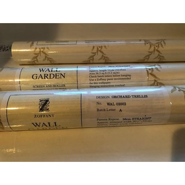 Zoffany Wall Garden Orchard Trellis Wallpaper Chairish