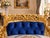 French 1980s French Artisan Louis XVI Blue Beech Settee For Sale - Image 3 of 10