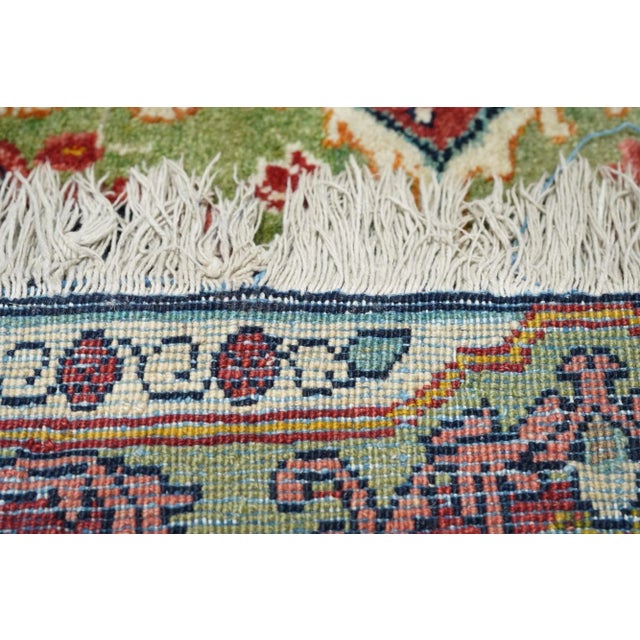 Vintage Sarouk (One of Pair) Rug 4'5'' X 7'2'' For Sale - Image 11 of 12