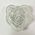 Between 1876 to 1916 American glass producers hand cut glass with sawtooth edging that became known as American Brilliant...