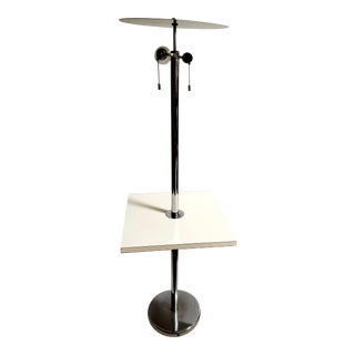 1950s Stewart Ross James for Hansen Lamps Mid Century Chrome Table Floor Lamp For Sale