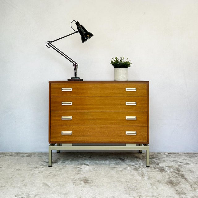Vintage Limba Afrormosia Chest of Drawers by Leslie Dandy for G-Plan, 1950s For Sale - Image 6 of 16