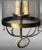 Mid 20th Century Neoclassical French Brass and Blown Glass Lantern For Sale - Image 12 of 18