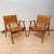1950s Gelenka Armchairs in Solid Beech Wood, Germany, 1950, Set of 2 For Sale - Image 5 of 18