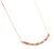 1.32 Carat Multicolor Rainbow Sapphire Yellow Gold Bar Chain Necklace For Sale - Image 4 of 8