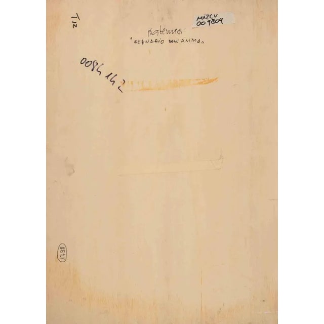 Alessio Paternesi, Scenario of the Soul, Oil on Panel, 1990s For Sale - Image 4 of 5